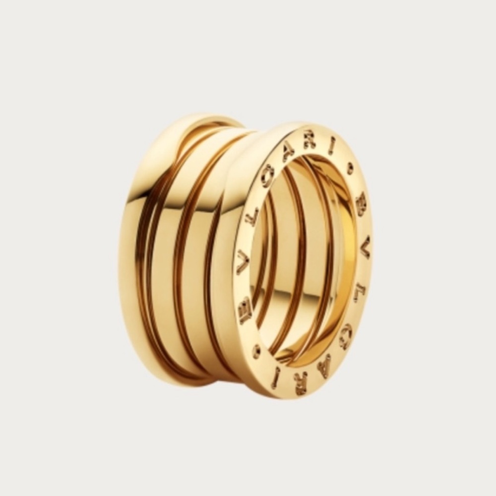 BULGARI solid 18 karat ZERO B RING